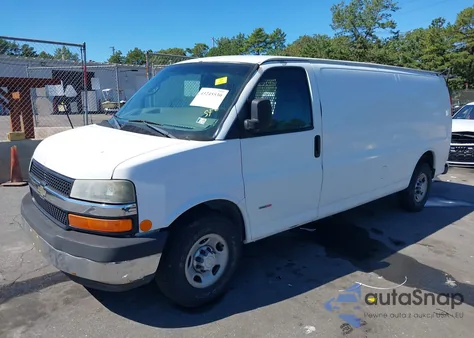 2007 Chevrolet Express Work Van из США, поврежденный, VIN 1GCGG296471223000